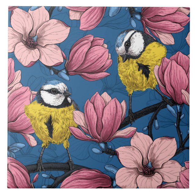 Azulejo De Cerâmica Primavera (Frente)