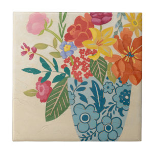 Azulejo De Cerâmica Primavera Blossoms I