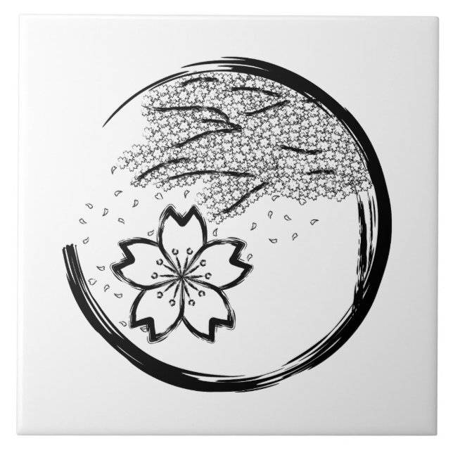 Azulejo De Cerâmica Primavera Crest (Frente)