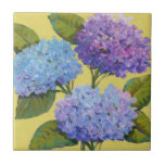 Azulejo De Cerâmica Primavera Hydrangeas I<br><div class="desc">Floral</div>