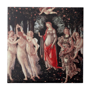 Azulejo De Cerâmica Primavera Primavera Sandro Botticelli Renascença