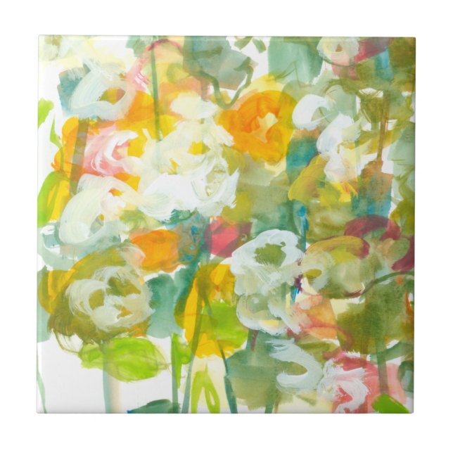 Azulejo De Cerâmica Primavera tem Sprung II (Frente)