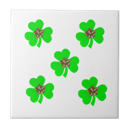 Azulejo De Cerâmica Primavera verde claro, trevas verdes claras para a