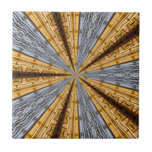 Azulejo De Cerâmica Primitiva futurística
