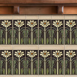 Azulejo De Cerâmica Primrose Art Deco Parede Floral Art Nouveau<br><div class="desc">Bem-vindo a CreaTile! Aqui vocês encontrarão designs de azulejo feitos à mão que eu pessoalmente fiz e fiz para vintage azulejos de cerâmica e de argila de porcelana, manchados ou naturais. Eu adoro azulejo e produtos cerâmicos, esperando que você possa transformar sua casa em algo que você gosta de visitar...</div>