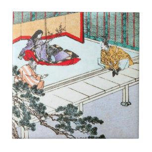 Azulejo De Cerâmica Princesa Asiática