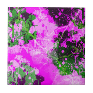 Azulejo De Cerâmica Princesa do punk