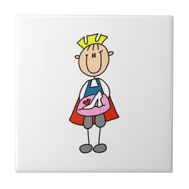 Azulejo De Cerâmica Príncipe Com Vidro Deslizador (Frente)