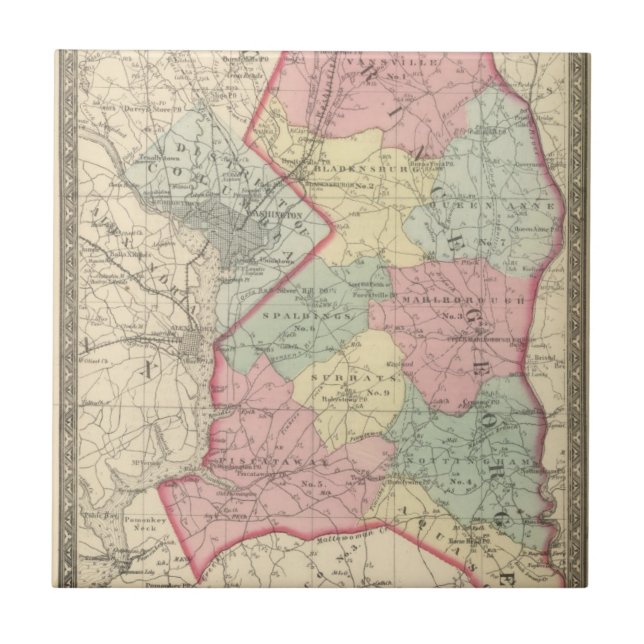 Azulejo De Cerâmica Príncipe George (Frente)