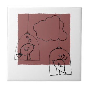 Azulejo De Cerâmica Procurando liberdade