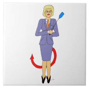 Azulejo De Cerâmica Professor Mau