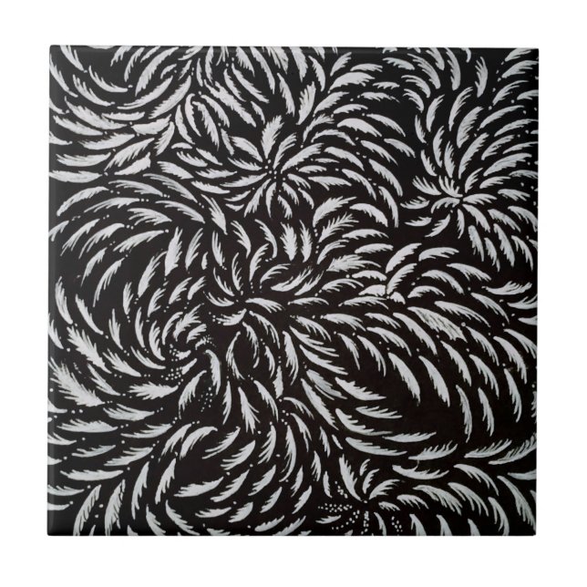 Azulejo De Cerâmica Profundidades da Mente Subconsciente (Frente)