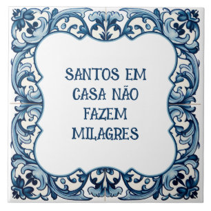 Azulejo De Cerâmica Provérbio Português