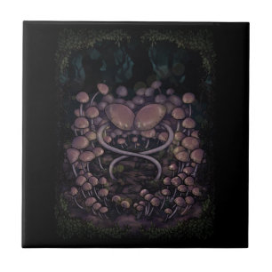 Azulejo De Cerâmica Psilocybe Allenii