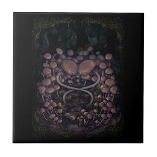 Azulejo De Cerâmica Psilocybe Allenii