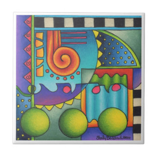 Azulejo De Cerâmica Psychedeco