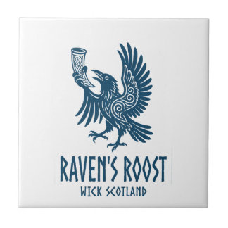 Azulejo De Cerâmica Pub Raven's Roost Wick Escócia