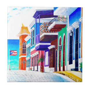 Azulejo De Cerâmica Puerto Rico