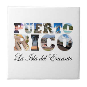 Azulejo De Cerâmica Puerto Rico La Isla Del Encanto