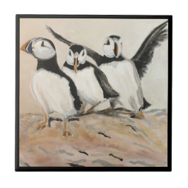 Azulejo De Cerâmica Puffin