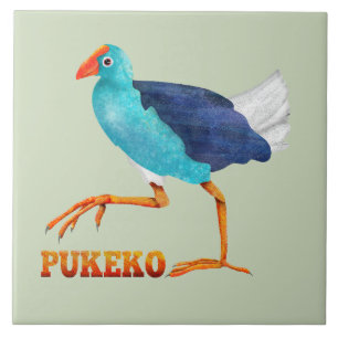 Azulejo De Cerâmica Pukeko