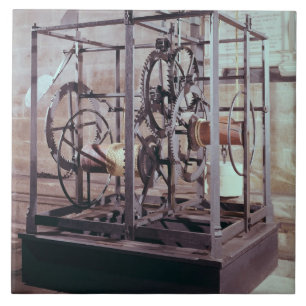 Azulejo De Cerâmica Pulso de disparo da catedral feito para a torre em