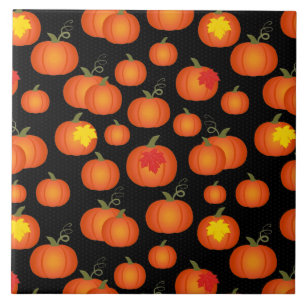 Azulejo De Cerâmica Pumpkin Patch 