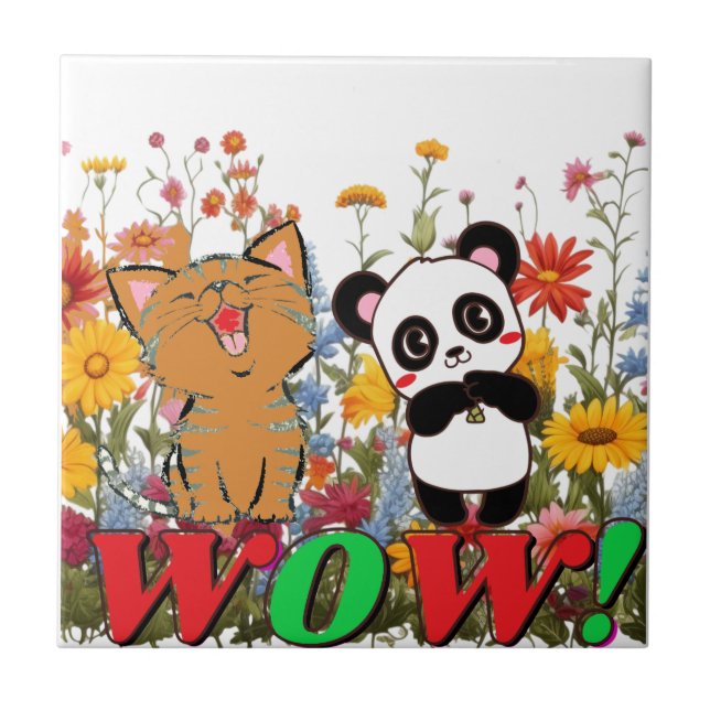 Azulejo De Cerâmica Pura inocência (Frente)