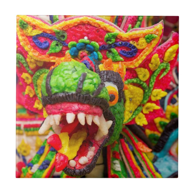 Azulejo De Cerâmica Pura Penataran Sasih em Bali (Frente)