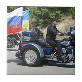 Azulejo De Cerâmica Putin monta um Trike!