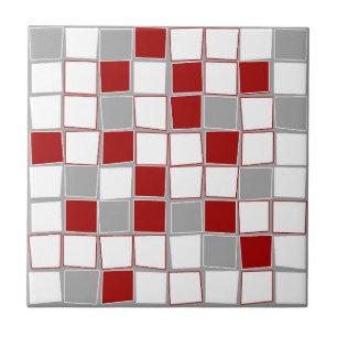 Azulejo De Cerâmica Quadrados, cinzas, brancas, burradas, modernas