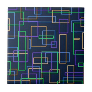 Azulejo De Cerâmica Quadrados Funky