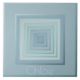 Azulejo De Cerâmica Quadrados Geométricos Clássicos