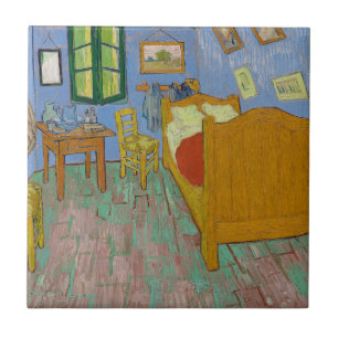 Azulejo De Cerâmica Quadro do Quarto de Vincent Van Gogh