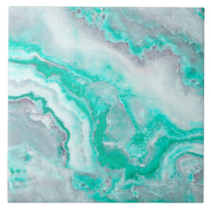 Azulejo De Cerâmica Quartzo branco de mineral da ágata de pedra