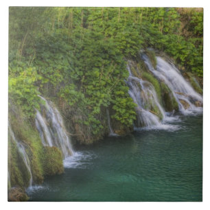 Azulejo De Cerâmica Quedas de água, Parque Nacional dos Lagos e