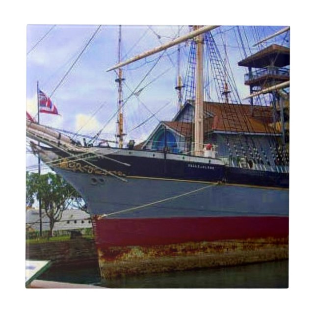 Azulejo De Cerâmica Quedas De Clyde (Frente)