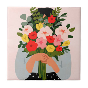 Azulejo De Cerâmica Querido Namorados II