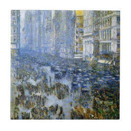 Azulejo De Cerâmica Quinta Avenida no inverno (Nova Iorque) (NYC, EUA)