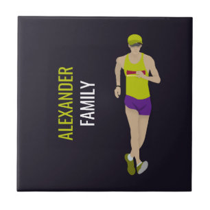 Azulejo De Cerâmica Race Walking