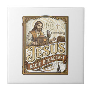 Azulejo De Cerâmica Rádio Jesus Transmissão Jesus Rádio Transmissão Cr