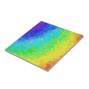 Azulejo De Cerâmica Rainbow Icy