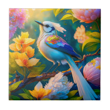 Rainbow Winged Jay Fantasy Bird