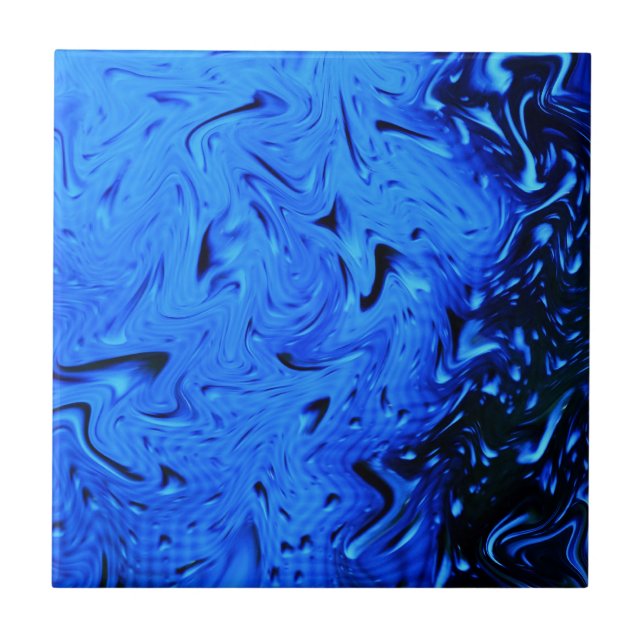 Azulejo De Cerâmica Raindroies de Shirley Taylor (Frente)