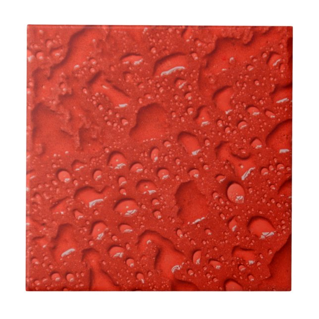 AZULEJO DE CERÂMICA  RAINDROPS GOTAS DE CHUVA REGENTROPFEN (Frente)