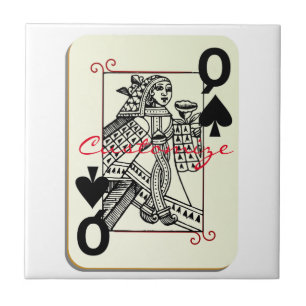 Azulejo De Cerâmica Rainha das pás Thunder_Cove