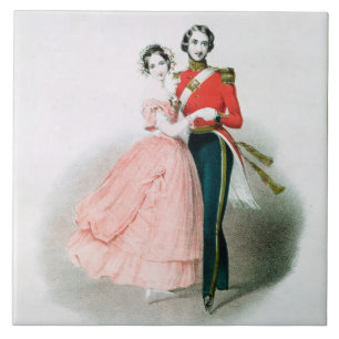 Azulejo De Cerâmica Rainha Victoria