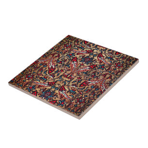 Azulejo De Cerâmica Raio Antiquado Oriental Kilim