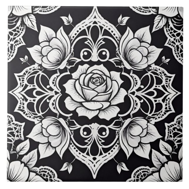 Azulejo De Cerâmica Raio Nocturno (Frente)