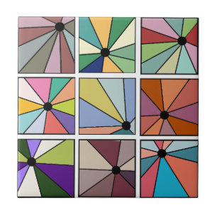 Azulejo De Cerâmica Raios Sun